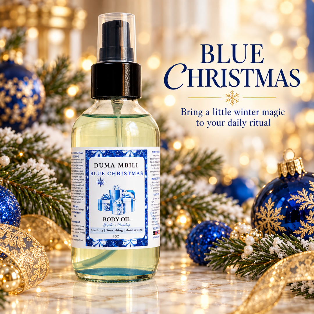 Blue Christmas Body Oil