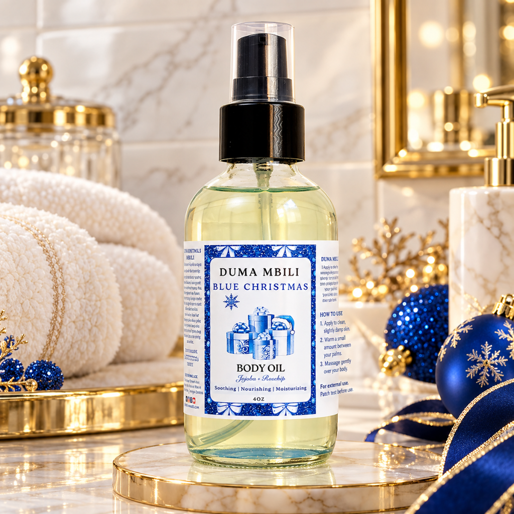 Blue Christmas Body Oil