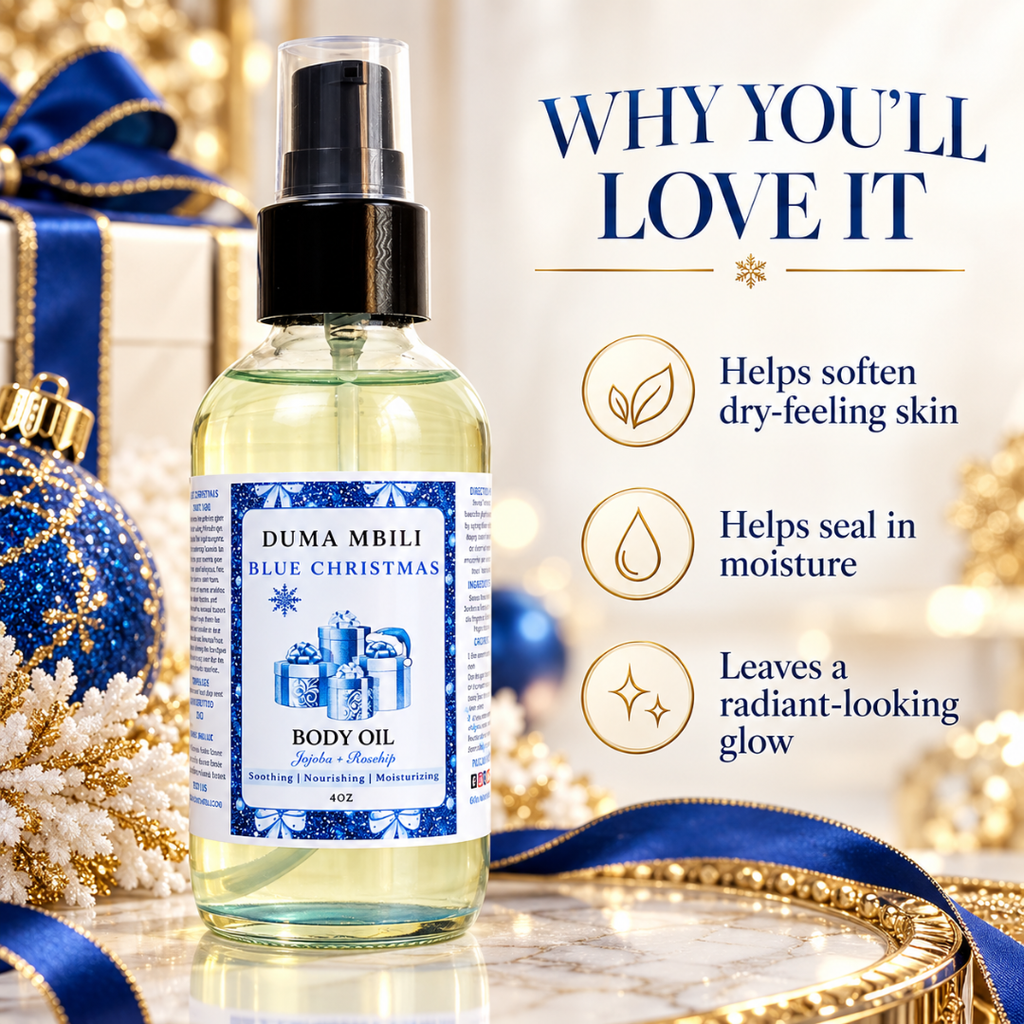 Blue Christmas Body Oil