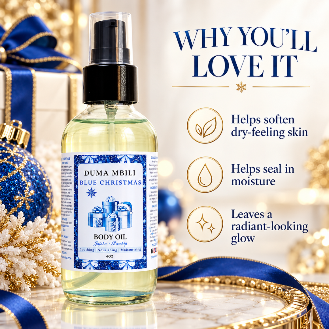 Blue Christmas Body Oil