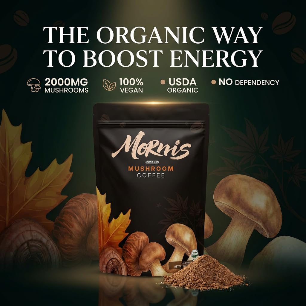 Mushroom Coffee 30 Servings Organic