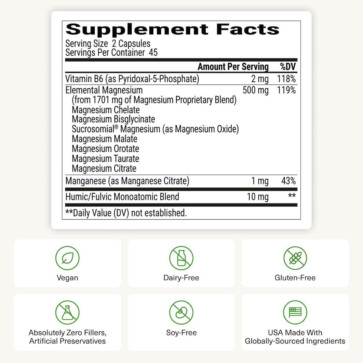 BIOptimizers Magnesium Breakthrough — 7 Forms of Magnesium, 60 Capsules