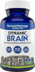Stonehenge Health Dynamic Brain Supplement For Enhanced Memory and Focus 60 Caps