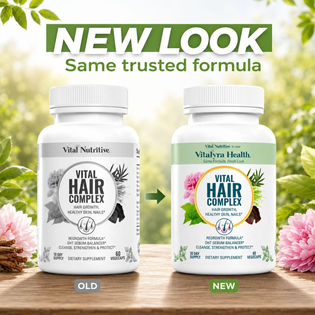 Vital Hair Complex Supplement – Biotin & B Vitamins for Hair, Skin & Nails