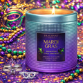 Mardi Gras - Carnival Collection - Jewel Candle