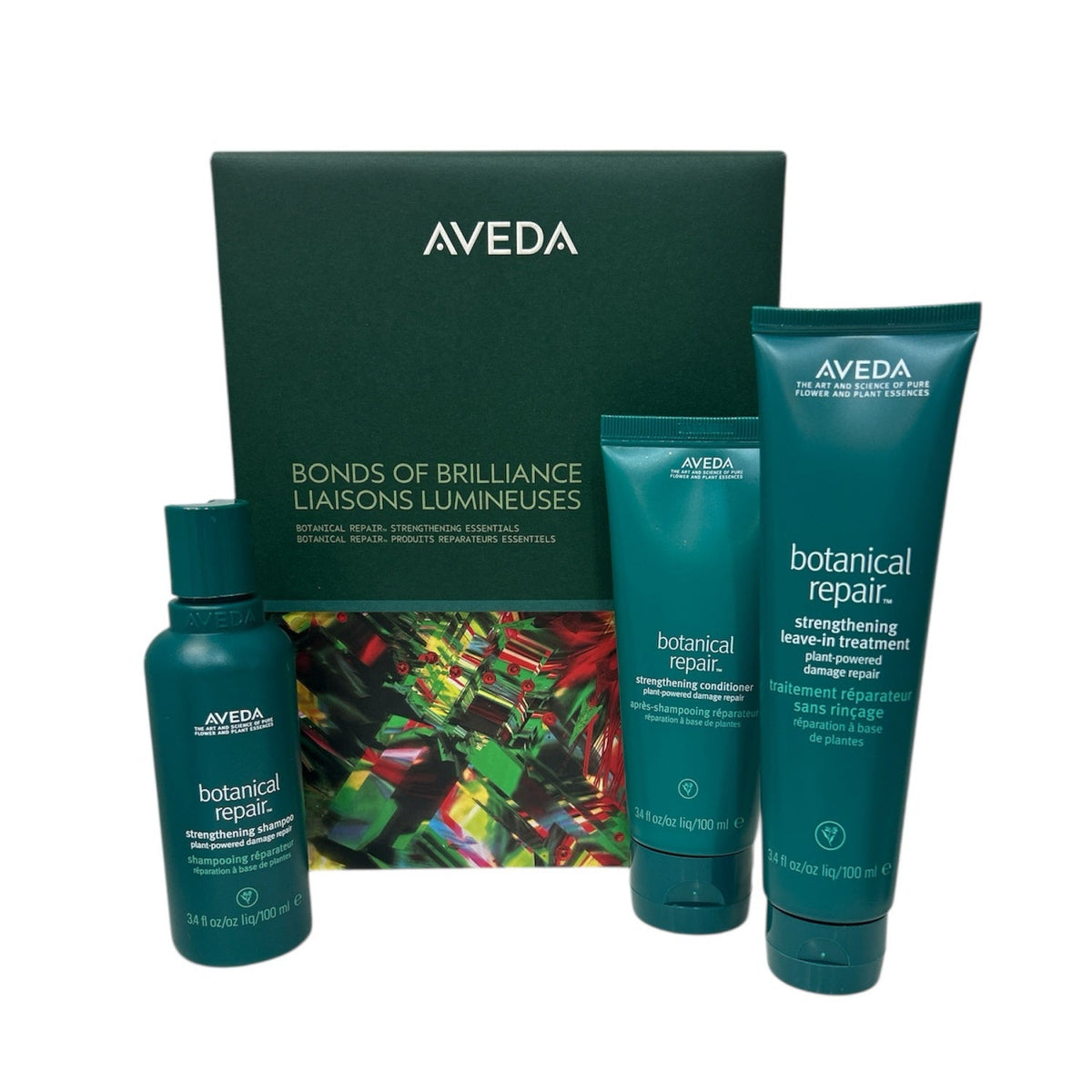 AVEDA Limited-Edition Bonds of Brilliance Botanical Repair Strengthening Essentials Gift Set
