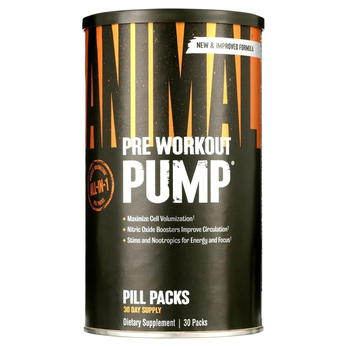 Animal Pak Pre-Workout Pump - Pill Packs