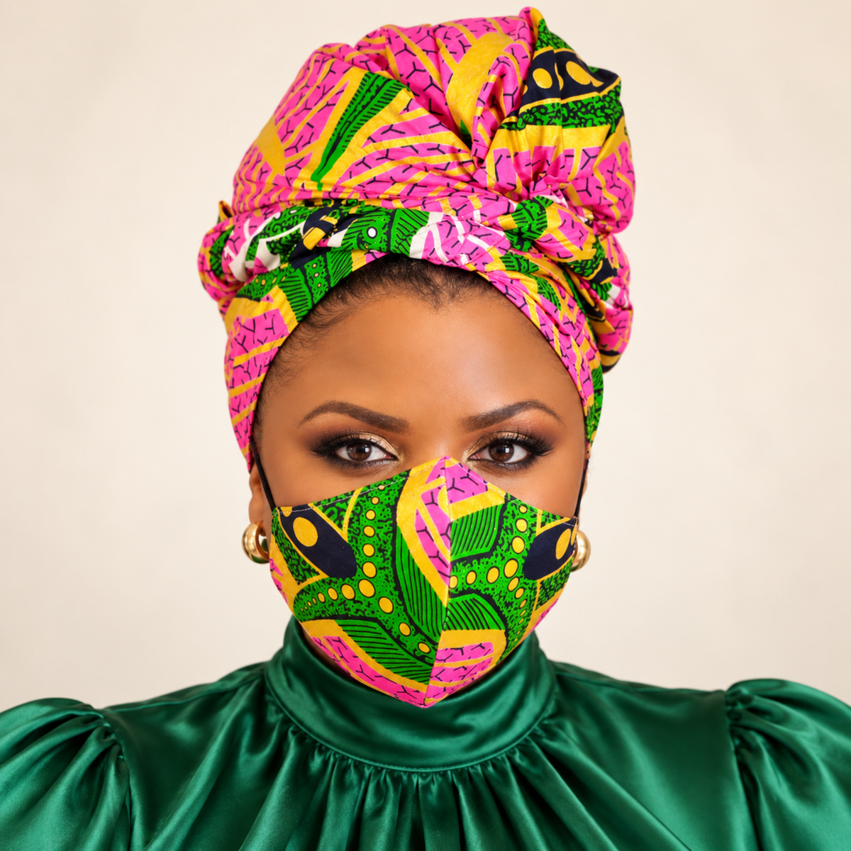 Duma Mbili African Print  Headwraps
