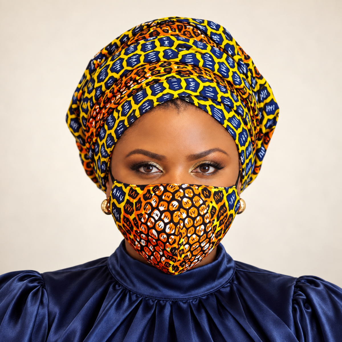 Duma Mbili African Print  Headwraps