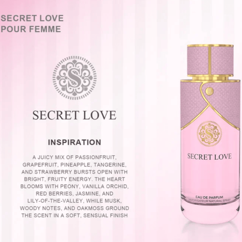 Emper Secret Love Eau De Parfum for Women 100Ml (3.4Oz)