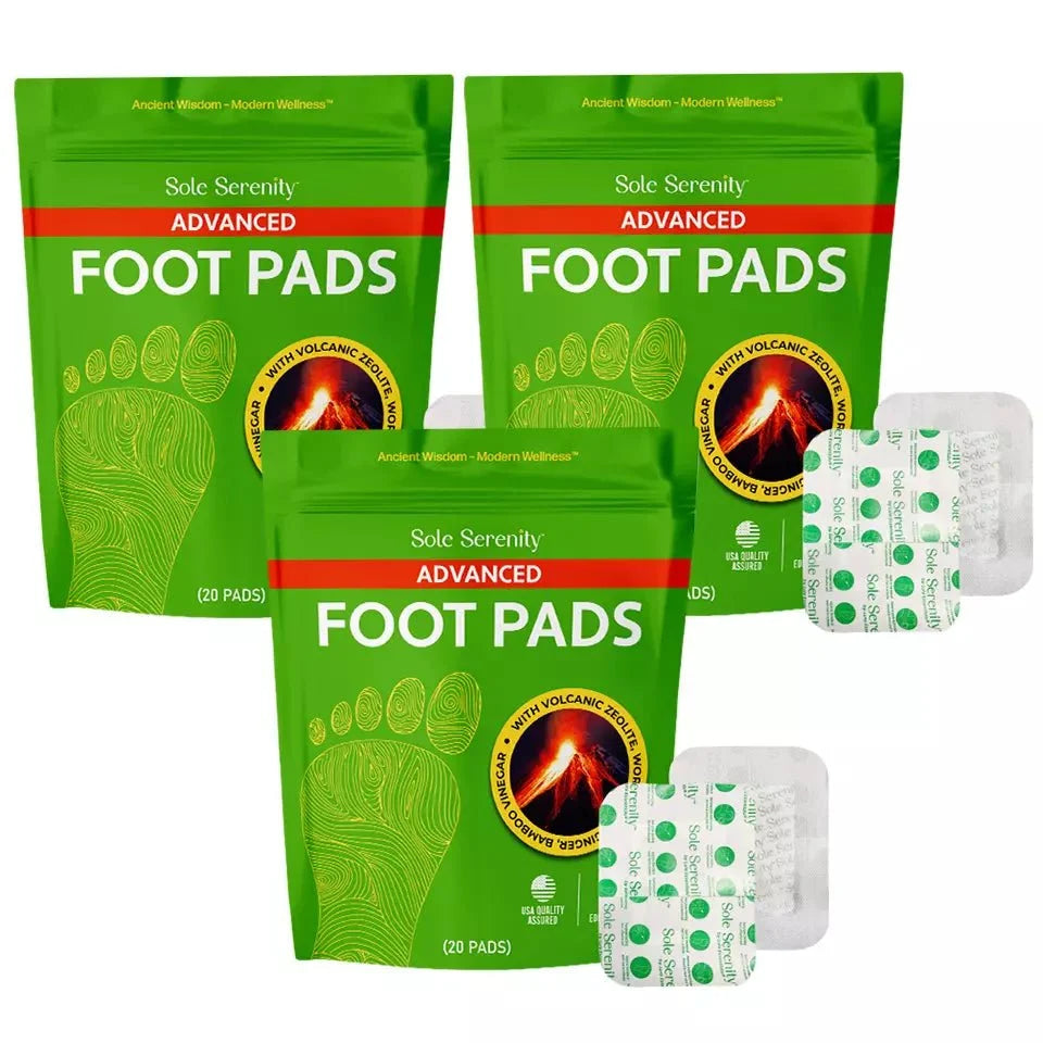 Detox Foot Pads - Zeolite, Ginger, Wormwood