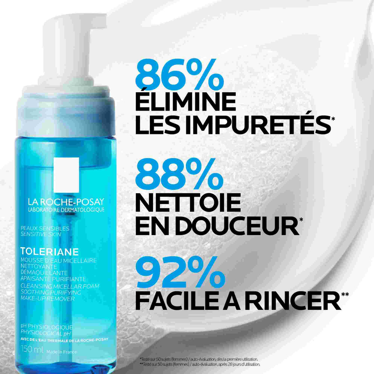 La Roche-Posay TOLERIANE Cleansing Micellar Water Foam