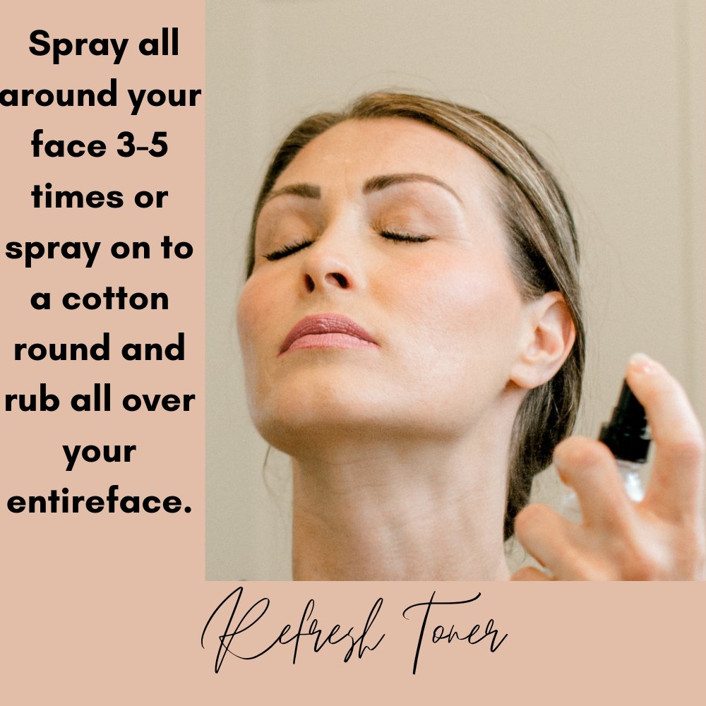 Refresh Clarifying Complexion Mist Toner Natural Skin Care